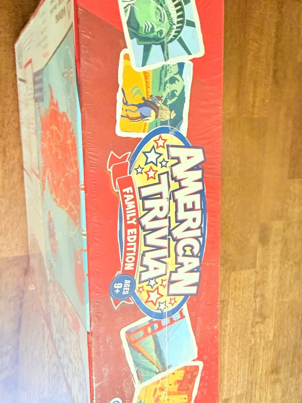 Target American Trivia Family Edition Board Game - Red, Blue, Yellow